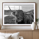 Longhorn Steer Canvas Print Wall Art, Highland Cow Canvas by MyGreatCanvas | Canvas Wall Art Prints | Photo Prints & Wall Decor