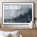 Foggy Pine Forest Wall Art Canvas Print by MyGreatCanvas | Canvas Wall Art Prints | Photo Prints & Wall Decor