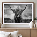 Scottish Cow Wall Art Canvas Print | Longhorn Wall Art | by MyGreatCanvas | Canvas Wall Art Prints | Photo Prints & Wall Decor