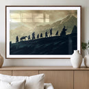 Fellowship Journey Wall Art – Fantasy Adventure Canvas Print by MyGreatCanvas | Canvas Wall Art Prints | Photo Prints & Wall Decor