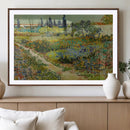 Vincent van Gogh Garden at Arles Wall Art Canvas Print
