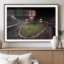 Fireworks at Angel Stadium – Los Angeles Angels Canvas