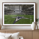 Dallas Cowboys Football Team Print - Arlington AT&T Stadium by MyGreatCanvas | Canvas Wall Art Prints | Photo Prints & Wall Decor
