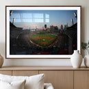 PNC Park Evening Game Triple Canvas Wall Art - Pittsburgh