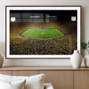 Stadium in Michigan Wall Art Canvas Print, Framed American
