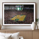 TD Garden Basketball Canvas Wall Art - Boston Celtics Live by MyGreatCanvas | Canvas Wall Art Prints | Photo Prints & Wall Decor