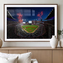 Truist Park Atlanta Braves Baseball Stadium Wall Art Print |