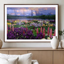 Wildflower Canvas Print – Blooming Floral Meadows with