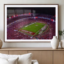 Bryant-Denny Stadium Night Game Triple Canvas Wall Art - by MyGreatCanvas | Canvas Wall Art Prints | Photo Prints & Wall Decor
