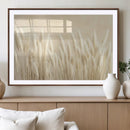 Grass Wall Art Print - Elegant Neutral Decor for Living