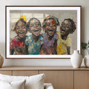 Shai Yossef style Joyful Childhood Canvas Wall Art - by MyGreatCanvas | Canvas Wall Art Prints | Photo Prints & Wall Decor