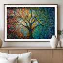 Yggdrasil Tree of Life Wall Art Print | Mosaic Style 3-Panel
