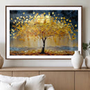 Golden Autumn Tree Wall Art – Framed Fall Leaves Canvas by MyGreatCanvas | Canvas Wall Art Prints | Photo Prints & Wall Decor