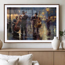 Afro Abstract Jazz Music Wall Art Canvas Print – Colorful by MyGreatCanvas | Canvas Wall Art Prints | Photo Prints & Wall Decor