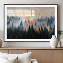 Abstract Forest Wall Art - Serene Nature Canvas Print with by MyGreatCanvas | Canvas Wall Art Prints | Photo Prints & Wall Decor