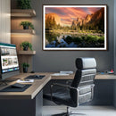 Yosemite Valley Wall Art Canvas Print – El Capitan Sunset