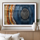 Abstract Tree Rings Wall Art Canvas Print – Modern Wood by MyGreatCanvas | Canvas Wall Art Prints | Photo Prints & Wall Decor