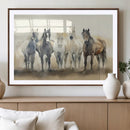 Wild Horses Wall Art Canvas Print, Framed Running Horses Art by MyGreatCanvas | Canvas Wall Art Prints | Photo Prints & Wall Decor