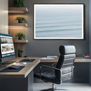 Ocean Waves Wall Art Canvas Print – Framed Solo Surfer Wave