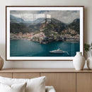 Amalfi Coast Wall Art – Framed Italian Seaside Canvas by MyGreatCanvas | Canvas Wall Art Prints | Photo Prints & Wall Decor