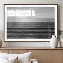 Monochrome Ocean Wall Art Canvas Print – Framed Moody Ocean by MyGreatCanvas | Canvas Wall Art Prints | Photo Prints & Wall Decor