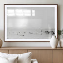 Monochrome Swimming Wall Art Canvas Print – Framed Ocean by MyGreatCanvas | Canvas Wall Art Prints | Photo Prints & Wall Decor