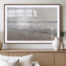 Ocean Waves Wall Art Canvas Print – Framed Coastal Shoreline by MyGreatCanvas | Canvas Wall Art Prints | Photo Prints & Wall Decor