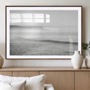 Black and White Seascape Wall Art Canvas Print – Framed by MyGreatCanvas | Canvas Wall Art Prints | Photo Prints & Wall Decor