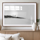 Black White Beach Wall Art Canvas Print – Framed Palm Trees by MyGreatCanvas | Canvas Wall Art Prints | Photo Prints & Wall Decor
