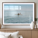 Swimming Relaxation Wall Art Canvas Print – Framed Peaceful by MyGreatCanvas | Canvas Wall Art Prints | Photo Prints & Wall Decor