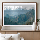 Misty Mountain Wall Art Canvas Print – Framed Cloudy Andean by MyGreatCanvas | Canvas Wall Art Prints | Photo Prints & Wall Decor