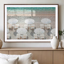 Calm Beach Wall Art – Framed Turquoise Water Canvas Artwork, by MyGreatCanvas | Canvas Wall Art Prints | Photo Prints & Wall Decor