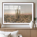 Desert Cactus Wall Art Canvas Print – Framed Desert Art by MyGreatCanvas | Canvas Wall Art Prints | Photo Prints & Wall Decor