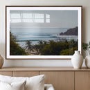 Tropical Beach Scene Wall Art Canvas Print – Framed Coastal by MyGreatCanvas | Canvas Wall Art Prints | Photo Prints & Wall Decor