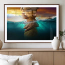 Faith Wall Decor Canvas Print – Framed Christian Art Picture by MyGreatCanvas | Canvas Wall Art Prints | Photo Prints & Wall Decor