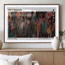 Modern Japanese Wall Art Canvas Print – Framed Abstract