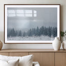 Winter Forest Wall Art Canvas Print – Framed Snowy Landscape by MyGreatCanvas | Canvas Wall Art Prints | Photo Prints & Wall Decor
