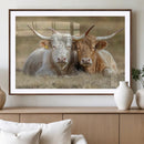 Cow Wall Art Canvas Print – Framed Rustic Animal Decor with by MyGreatCanvas | Canvas Wall Art Prints | Photo Prints & Wall Decor