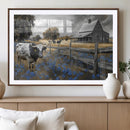 Longhorn Wall Art Canvas Print – Framed Texas Canvas Picture by MyGreatCanvas | Canvas Wall Art Prints | Photo Prints & Wall Decor