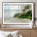 Relaxing Beach Wall Art Canvas Print – Framed Ocean View Art by MyGreatCanvas | Canvas Wall Art Prints | Photo Prints & Wall Decor
