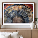 Tree Rings Wall Art Canvas Print – Framed Wood Art Picture by MyGreatCanvas | Canvas Wall Art Prints | Photo Prints & Wall Decor