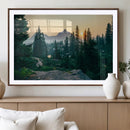 Mountain Landscape Wall Art Canvas Print – Framed Forest by MyGreatCanvas | Canvas Wall Art Prints | Photo Prints & Wall Decor