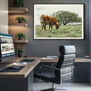 Texas Longhorn Wall Art Canvas Print – Rustic Western Ranch by MyGreatCanvas | Canvas Wall Art Prints | Photo Prints & Wall Decor
