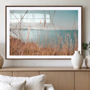 Golden Beach Grass Wall Art Canvas Print – Ocean Breeze Soft by MyGreatCanvas | Canvas Wall Art Prints | Photo Prints & Wall Decor