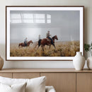 Western Cowboys Wall Art Canvas Print – Framed Rustic by MyGreatCanvas | Canvas Wall Art Prints | Photo Prints & Wall Decor