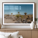 Joshua Tree Wall Art Canvas Print – Framed Desert Landscape