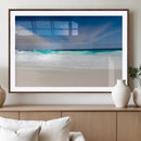 Ocean Breeze Wall Art Canvas Print, Aqua Waves and Coastal by MyGreatCanvas | Canvas Wall Art Prints | Photo Prints & Wall Decor