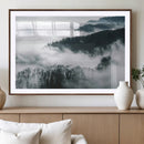 Foggy Forest Landscape Wall Art Canvas Print – Misty by MyGreatCanvas | Canvas Wall Art Prints | Photo Prints & Wall Decor
