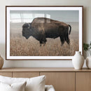 American Bison Wall Art Canvas Print – Majestic Buffalo