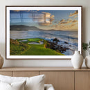 Pebble Beach Golf Links Wall Art Canvas Print – Iconic
